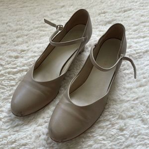 Nude 1.5 Inch Character Heel